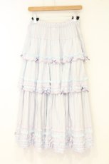 画像5: PINK HOUSE / オリジナルマルチストライプスカート  サックス×ラベンダー O-26-10-06-076-LO-SK-IG-OS (5)