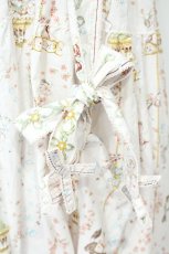 画像3: PINK HOUSE / メリーゴウランドプリントノースリーブワンピース  アイボリー O-26-10-06-084-LO-OP-IG-OS (3)