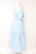 画像4: PINK HOUSE / レース使いキャミソールワンピース  サックス O-26-10-06-085-LO-OP-IG-OS (4)