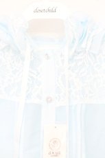 画像2: axes femme / フリルフードシアーシャツ F サックス O-26-10-06-011-AX-TO-IG-OS (2)