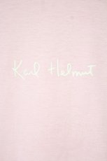 画像2: Karl Helmut / ロゴプリントカットソー  ピンク O-26-10-06-098-EL-TO-IG-OS (2)