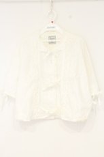画像1: E AN ELOTD E T CLUB / フリルブラウス  シロ O-26-10-06-106-LO-BL-IG-OS (1)