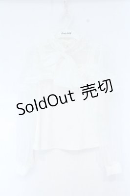Preview of リブボウタイトップス  シロ