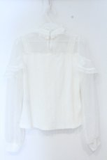 画像3: Rojita / リブボウタイトップス  シロ O-26-10-09-007-LO-TO-IG-OS (3)