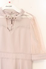 画像2: Rojita / ハートバックルシアーワンピース  ピンク O-26-10-09-015-LO-OP-IG-OS (2)