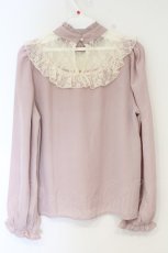 画像3: Honey Cinnamon / レース切替ブラウス  ピンク O-26-10-09-019-LO-BL-IG-OS (3)