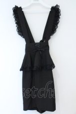 画像1: Honey Cinnamon / ペプラムスカート  クロ O-26-10-09-025-LO-SK-IG-OS (1)