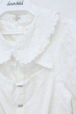 画像2: evelyn / ビジューボタン総レースブラウス  シロ O-26-10-09-003-LO-BL-IG-OS (2)