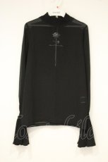 画像1: CuLLt / MYSTIC ROSE SHEER 　シアートップス ONE ブラック O-26-10-10-034-PU-TO-OW-OS (1)