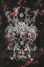 画像2: h.NAOTO / Lotus Dropping T-SH　Tシャツ  ブラック O-26-10-10-039-HN-TO-OW-OS (2)