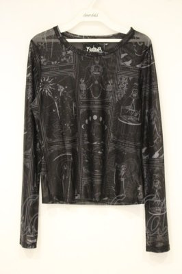 Preview of タロット柄シアートップス M ブラック