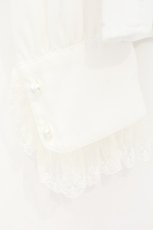 画像3: Innocent World / スクエアーカラーブラウス M シロ O-26-10-10-005-IW-BL-OW-OS (3)
