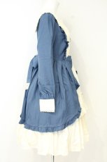 画像4: axes femme kawaii / オリビアワンピース M ブルー O-26-10-10-067-AX-OP-OW-OS (4)