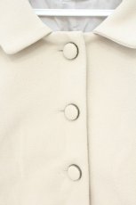 画像2: axes femme / 袖フリルピーコート F ベージュ O-26-10-10-017-AX-CO-IG-OS (2)