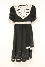 画像1: DimMoire / 儚骸アシメワンピース L クロ×シロ O-26-10-10-025-PU-OP-IG-OS (1)