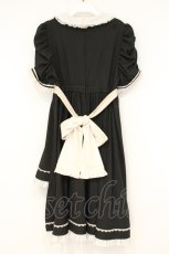 画像4: DimMoire / 儚骸アシメワンピース L クロ×シロ O-26-10-10-025-PU-OP-IG-OS (4)