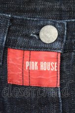 画像3: PINK HOUSE / ロゴプリントデニムロングスカート L インディゴ O-26-10-10-028-LO-SK-IG-OS (3)