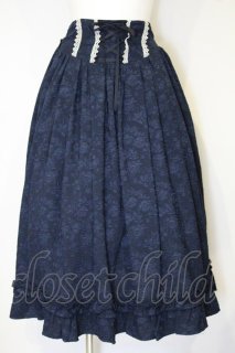 axes femme kawaii / メアリースカート M ネイビー O-26-10-11-001-AX