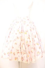 画像1: metamorphose / フラワーボトルサーキュラースカート (ミディアム丈)  ラベンダー O-26-10-11-007-ME-SK-OW-OS (1)