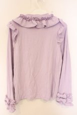 画像4: axes femme kawaii / フリルリボンカットプル M ラベンダー O-26-10-11-018-AX-TO-OW-OS (4)