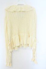 画像3: axes femme kawaii / プチローズニットカーデ M キナリ（イエロー系） O-26-10-11-024-AX-TO-OW-OS (3)