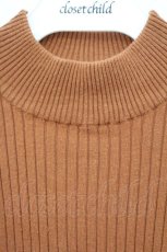 画像2: F&A / バックリボンリブニットプルオーバー F ブラウン O-26-10-12-036-CA-TO-OW-OS (2)