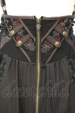 画像2: Ozz oneste / Rose Paladin スカート  ブラック O-26-10-12-004-OO-SK-IG-OS (2)