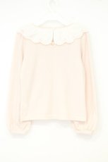 画像3: LIZ LISA / 起毛カット衿スカラップピタトップス  ピンク O-26-10-12-047-LO-TO-IG-OS (3)