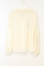 画像3: Amavel / 刺繍襟ブラウス  アイボリー O-26-10-12-051-CA-BL-IG-OS (3)
