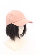 画像2: axes femme / バックル使いキャップ 57.5cm ピンク O-26-10-12-1003-AX-AC-OW-OS (2)