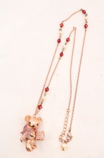 axes femme POETIQUE / プレゼントベアーネックレス ゴールド O-26-10