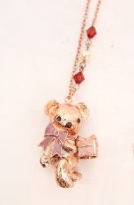 画像2: axes femme POETIQUE / プレゼントベアーネックレス  ゴールド O-26-10-12-1020-AX-AC-OW-OS (2)
