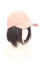 画像1: axes femme / バックル使いキャップ 57.5cm ピンク O-26-10-12-1003-AX-AC-OW-OS (1)