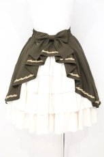 画像5: Innocent World / モチーフレースバッスルスカート  グリーン O-26-10-12-005-IW-SK-IG-OS (5)