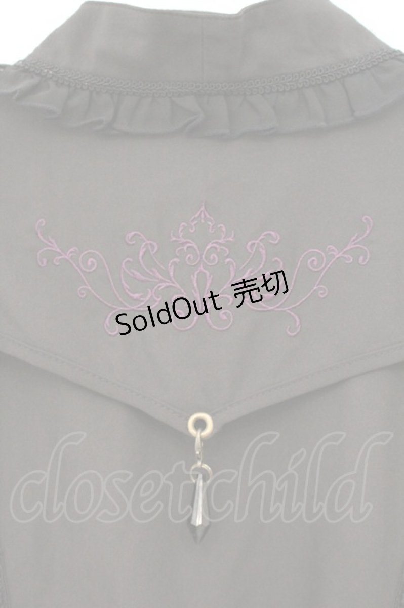 画像5: Ozz oneste / 月兎ブラウス  ブラック×パープル O-26-10-12-059-OO-BL-IG-OS (5)