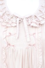 画像2: PINK HOUSE / トランプスート刺しゅう使いワンピース  ピンク O-26-10-12-007-LO-OP-OW-OS (2)