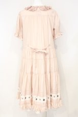 画像6: PINK HOUSE / トランプスート刺しゅう使いワンピース  ピンク O-26-10-12-007-LO-OP-OW-OS (6)