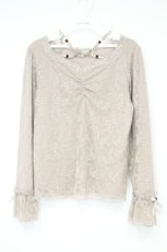 画像1: axes femme / バラクロス総レースインナー F ピンク O-26-10-12-099-AX-TO-IG-OS (1)