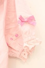 画像3: axes femme kawaii / 梯子レース半袖ブラウス M ピンク O-26-10-12-022-AX-BL-OW-OS (3)