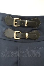 画像2: Amavel / Classical　Fleurアシメスカート F ネイビー O-26-10-12-003-CA-SK-OW-OS (2)
