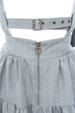 画像2: axes femme POETIQUE / ハーネスデザインサス付スカート  グリーン O-26-10-13-043-AX-SK-IG-OS (2)