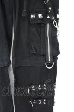 画像3: TRIPP NYC / リング配色ギミックパンツ XXS ブラック O-26-10-13-045-PU-PA-OW-OS (3)