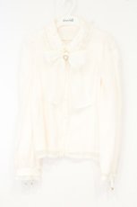 画像1: couture BY ROJITA / キラキラカラーブラウス F シロ O-26-10-13-054-LO-BL-OW-OS (1)