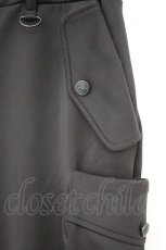 画像2: Deorart / クロップドジャージーサルエルパンツ M ブラック O-26-10-13-010-PU-PA-IG-OS (2)