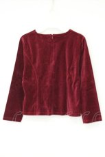 画像3: Katie / DRESS IN VELVET TOP（ドレスインベルベットトップス） S ワイン O-26-10-13-076-LO-TO-IG-OS (3)