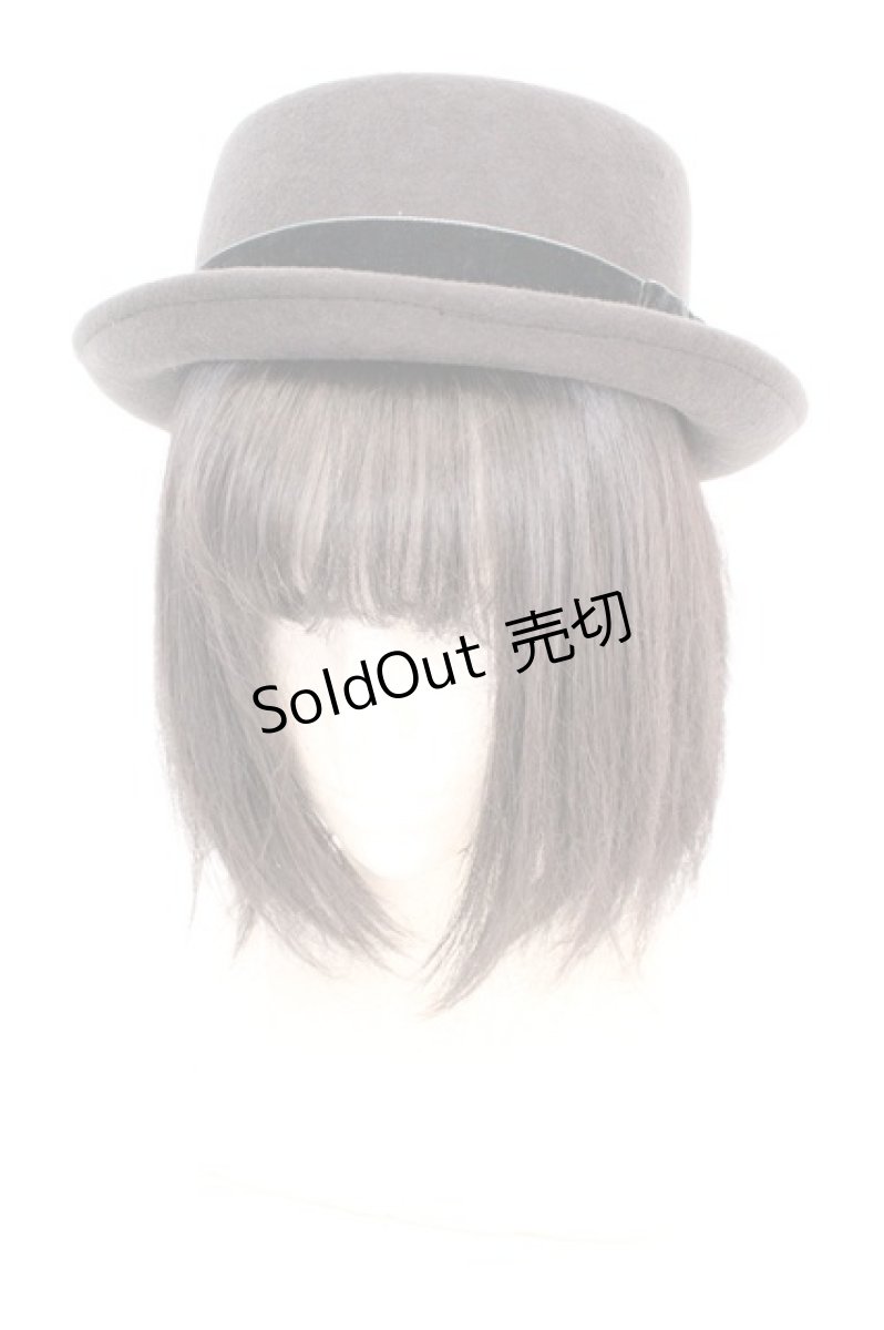 画像1: Jane Marple Dans Le Salon / Wool crumple hat　キャノティエ  チャコールグレー O-26-10-14-026-JM-AC-OW-OS (1)