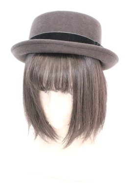 Preview of Wool crumple hat　キャノティエ  チャコールグレー
