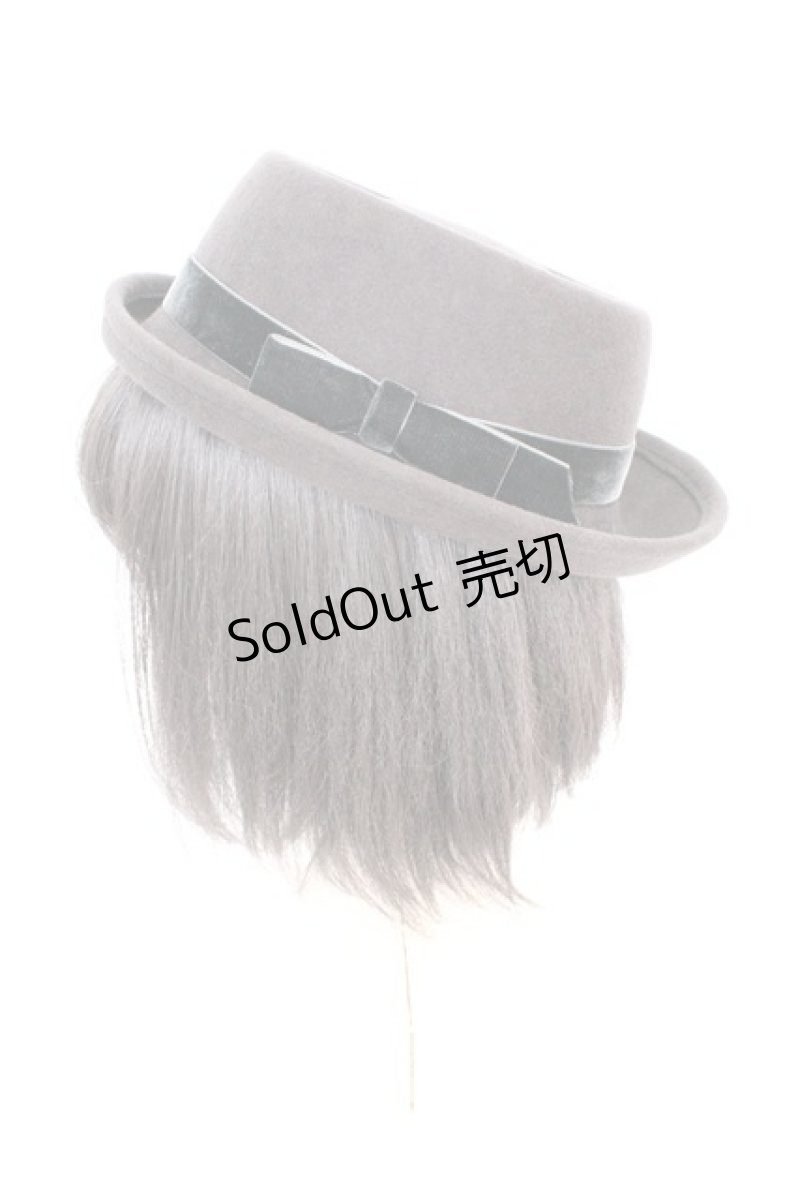 画像2: Jane Marple Dans Le Salon / Wool crumple hat　キャノティエ  チャコールグレー O-26-10-14-026-JM-AC-OW-OS (2)