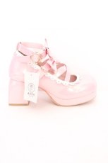 画像7: axes femme kawaii / ダブルリボンスカラップパンプス M ピンク O-26-10-14-001-AX-SH-IG-OS (7)