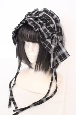 画像1: Whinny / 葡萄狩り日和　ヘッドドレス  クロ O-26-10-15-037-PU-AC-OW-OS (1)
